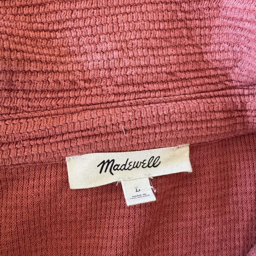 Rust Button-Up Shirt - Picture 3 of 3